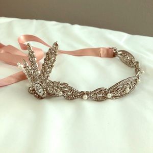 1920s Gatsby Style Headpiece Tiara Bridal Headband